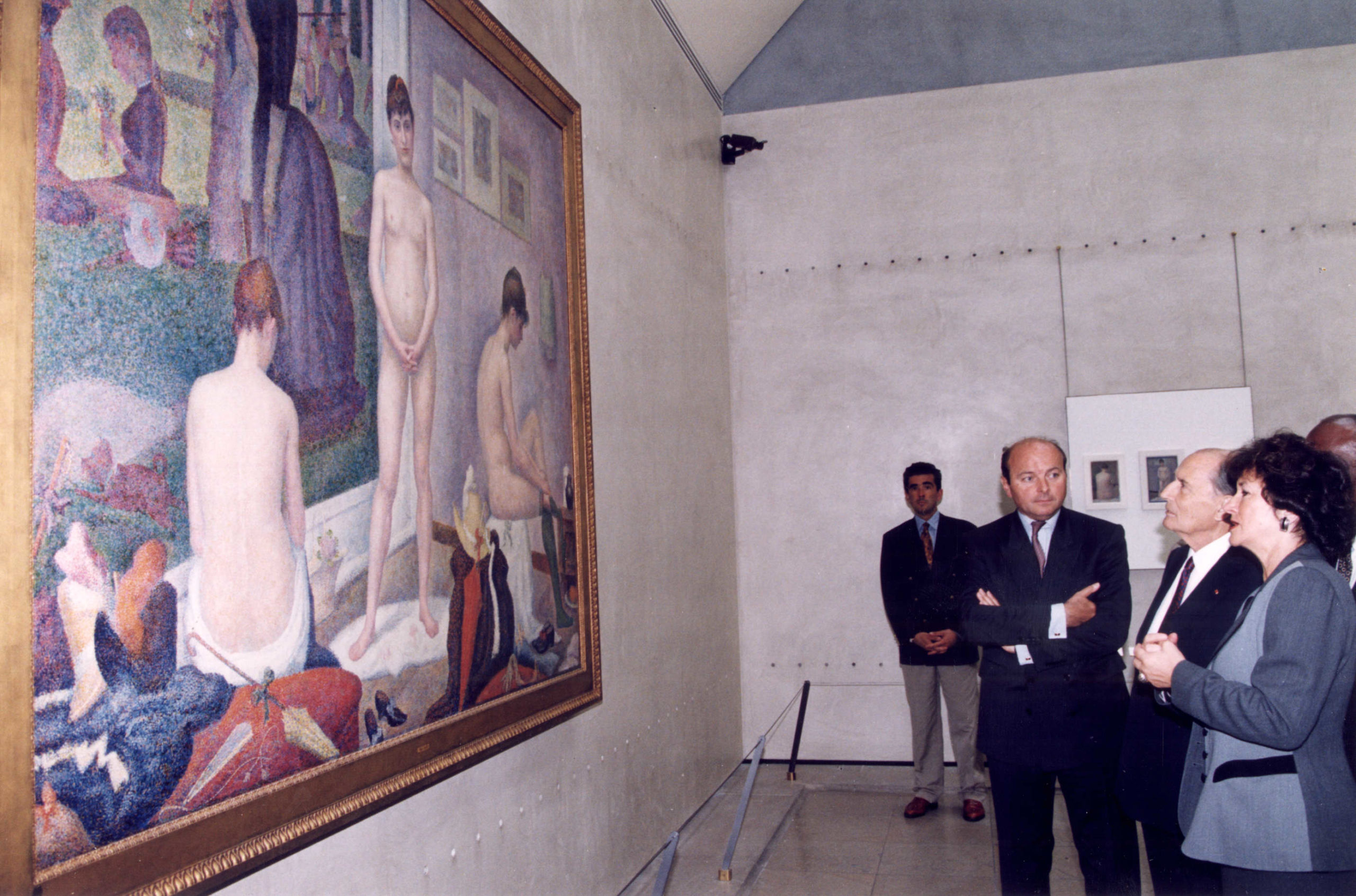 François Mitterrand au Musée d'Orsay
