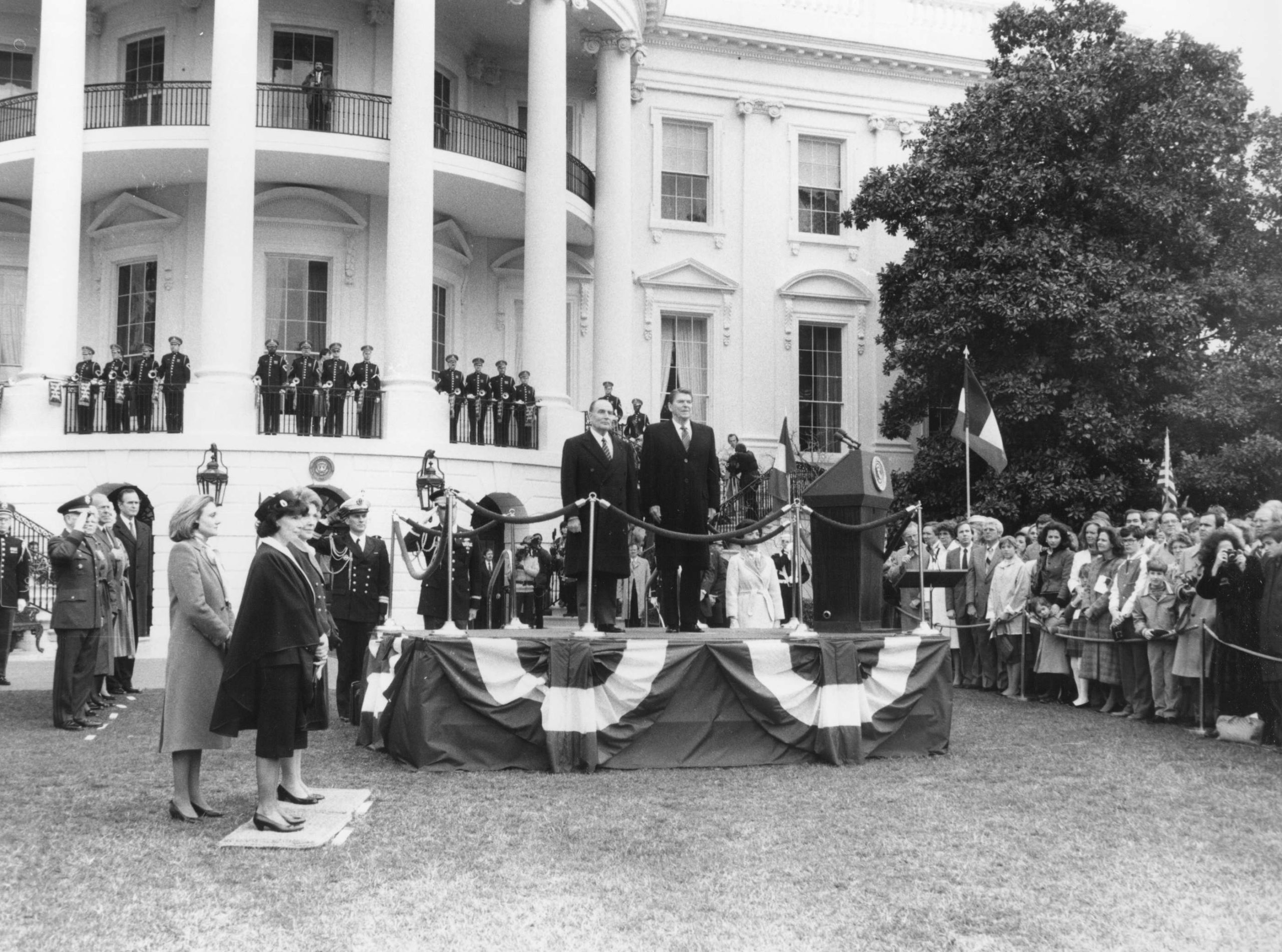 Voyage officiel du Président François Mitterrand aux Etats-Unis
