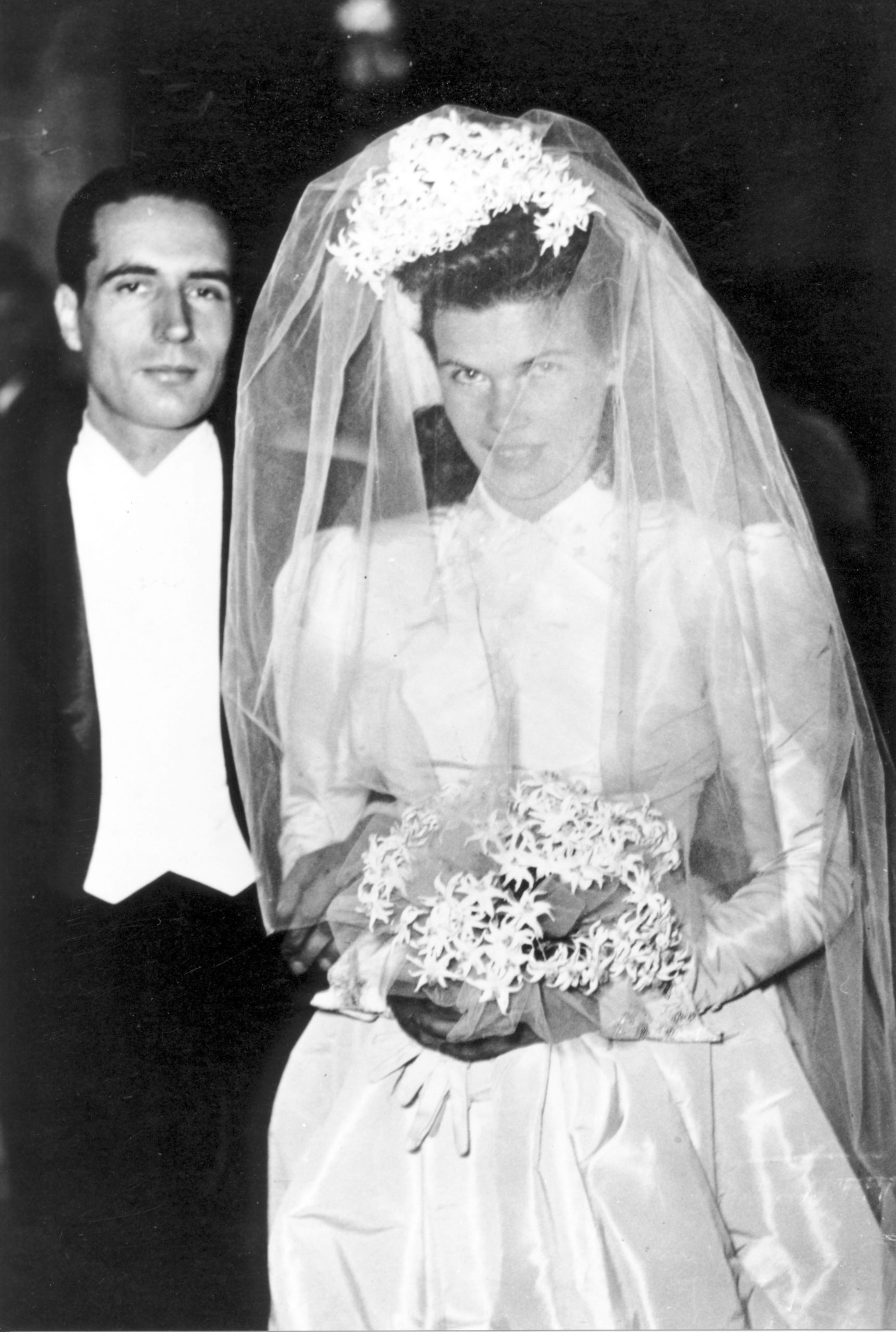 Mariage de Danielle Gouze et François Mitterrand