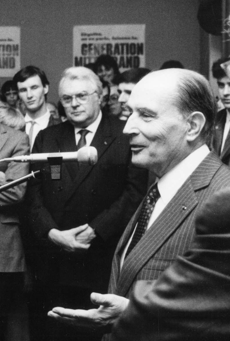 Le 10 mai 1988 : visite de François Mitterrand