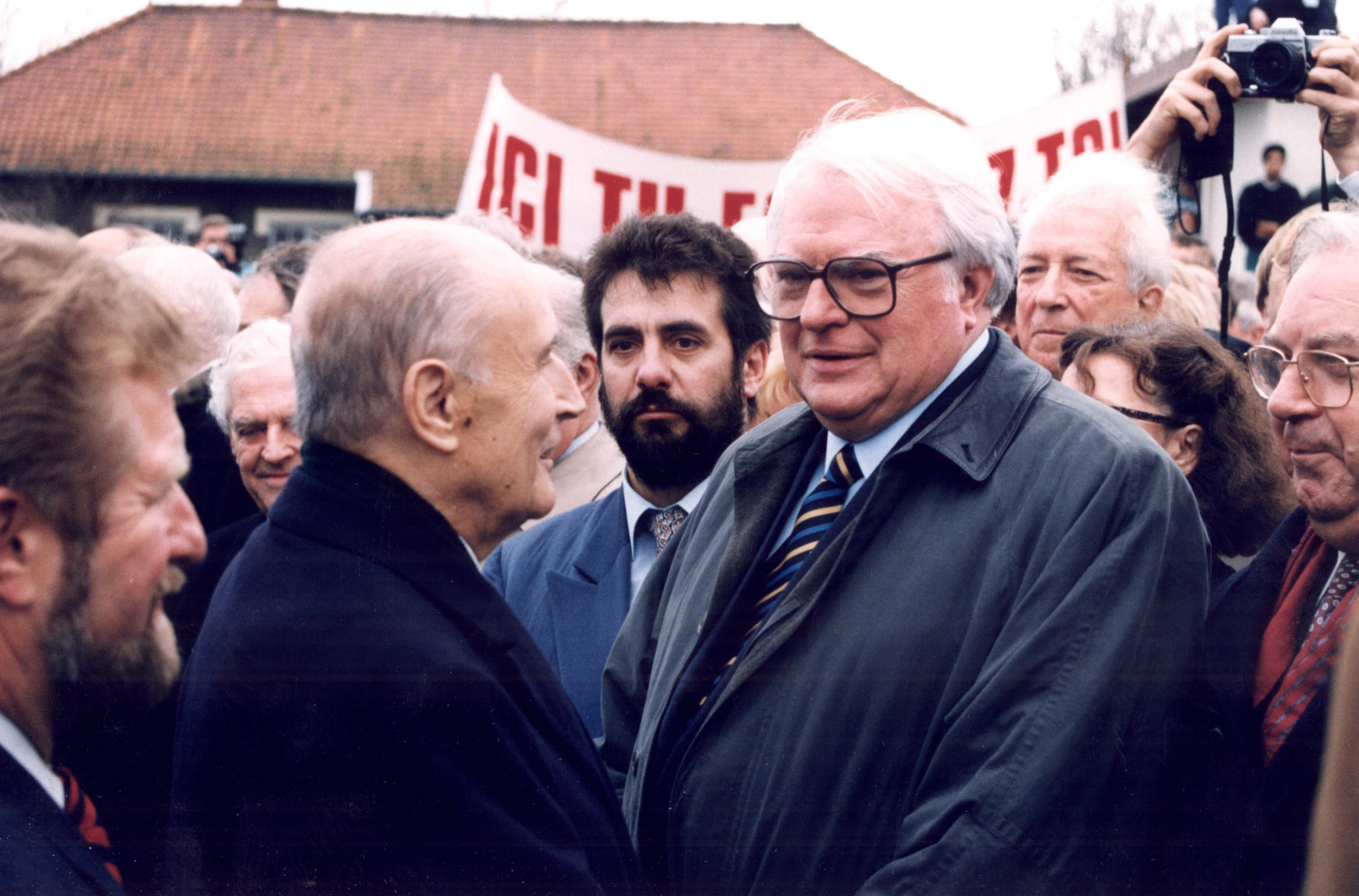 François Mitterrand et Pierre Mauroy