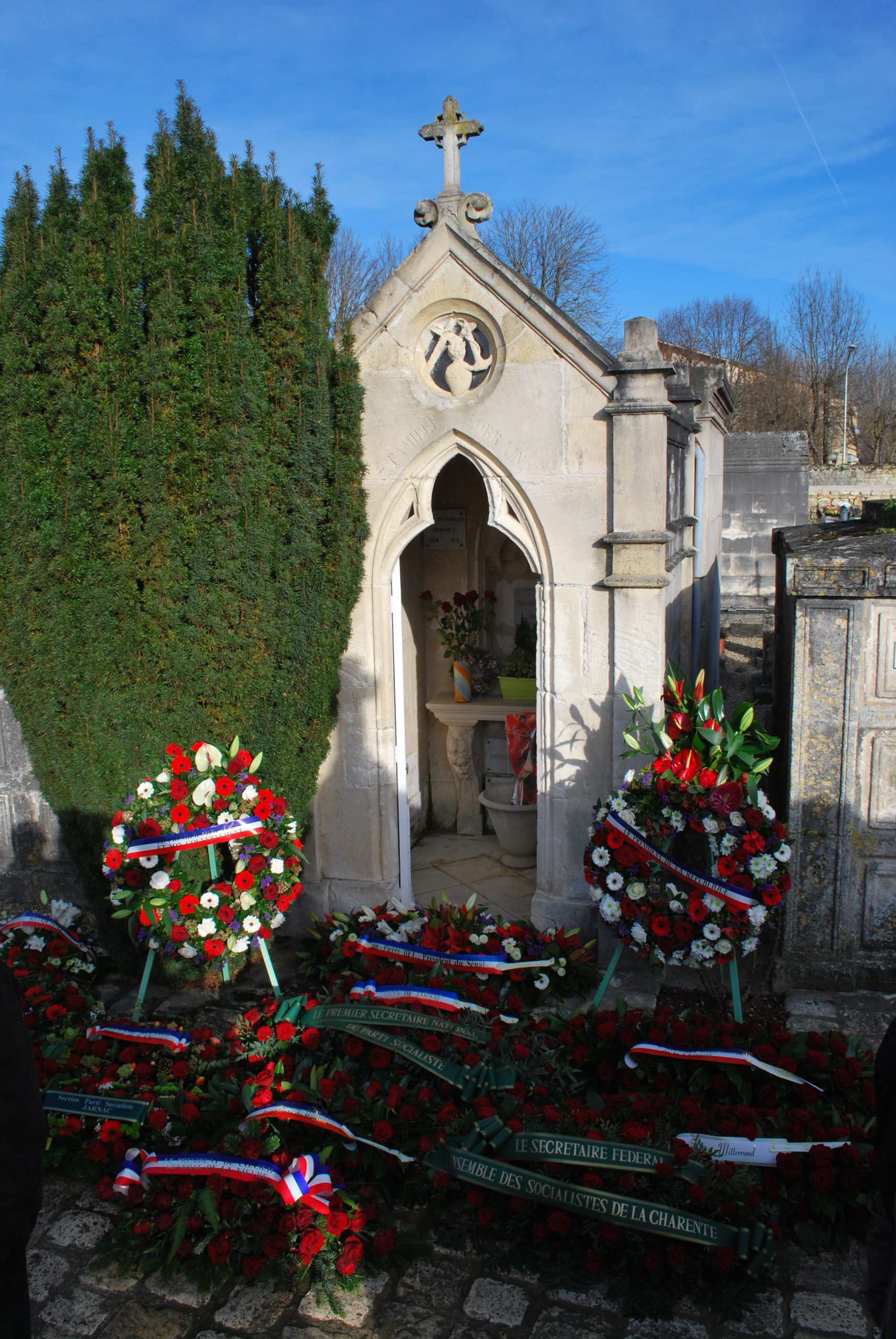 Tombe de François Mitterrand