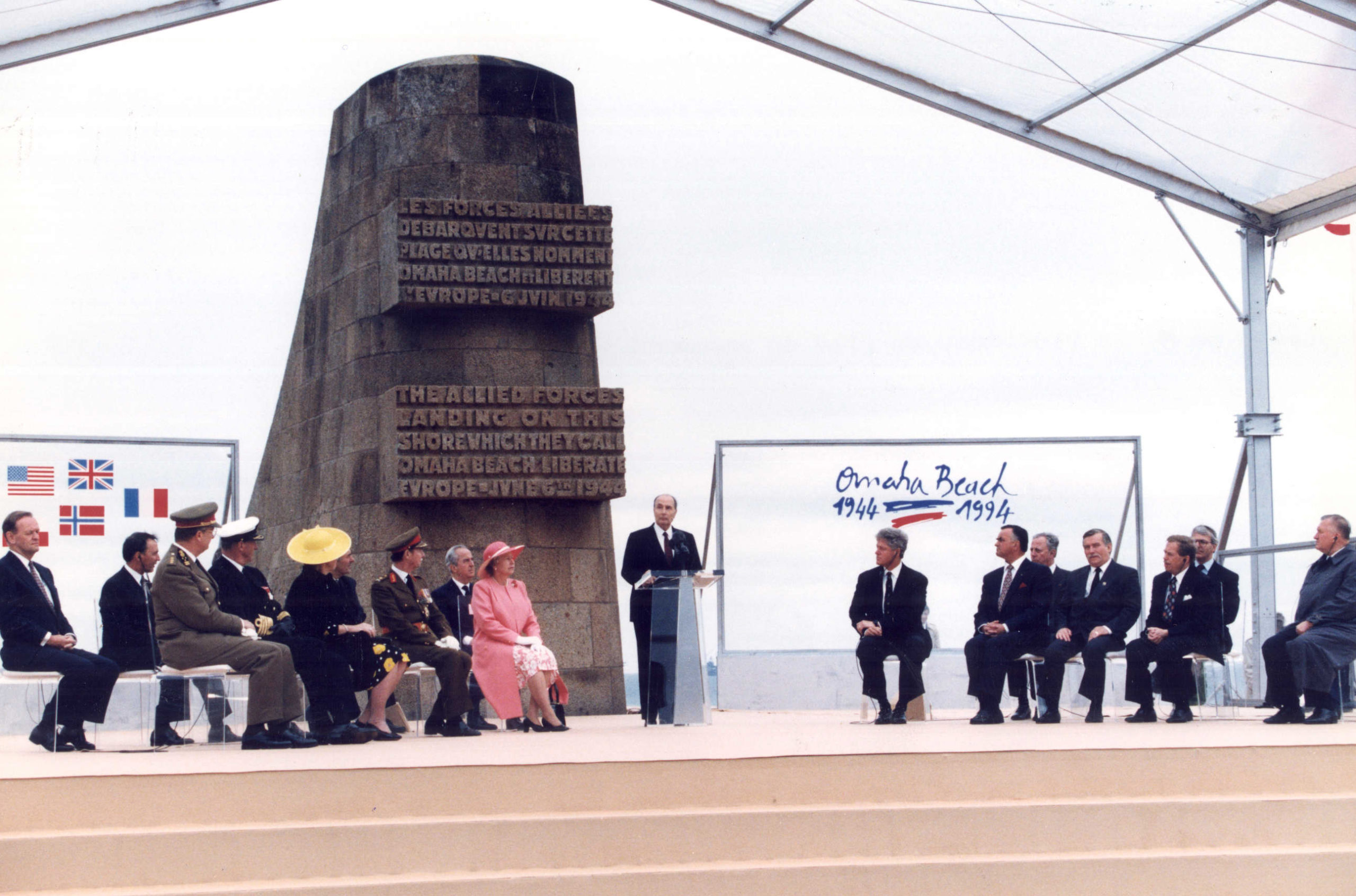 Cinquantenaire du Débarquement, le 6 juin 1994, Cinquantenaire du Débarquement, le 6 juin 1994,