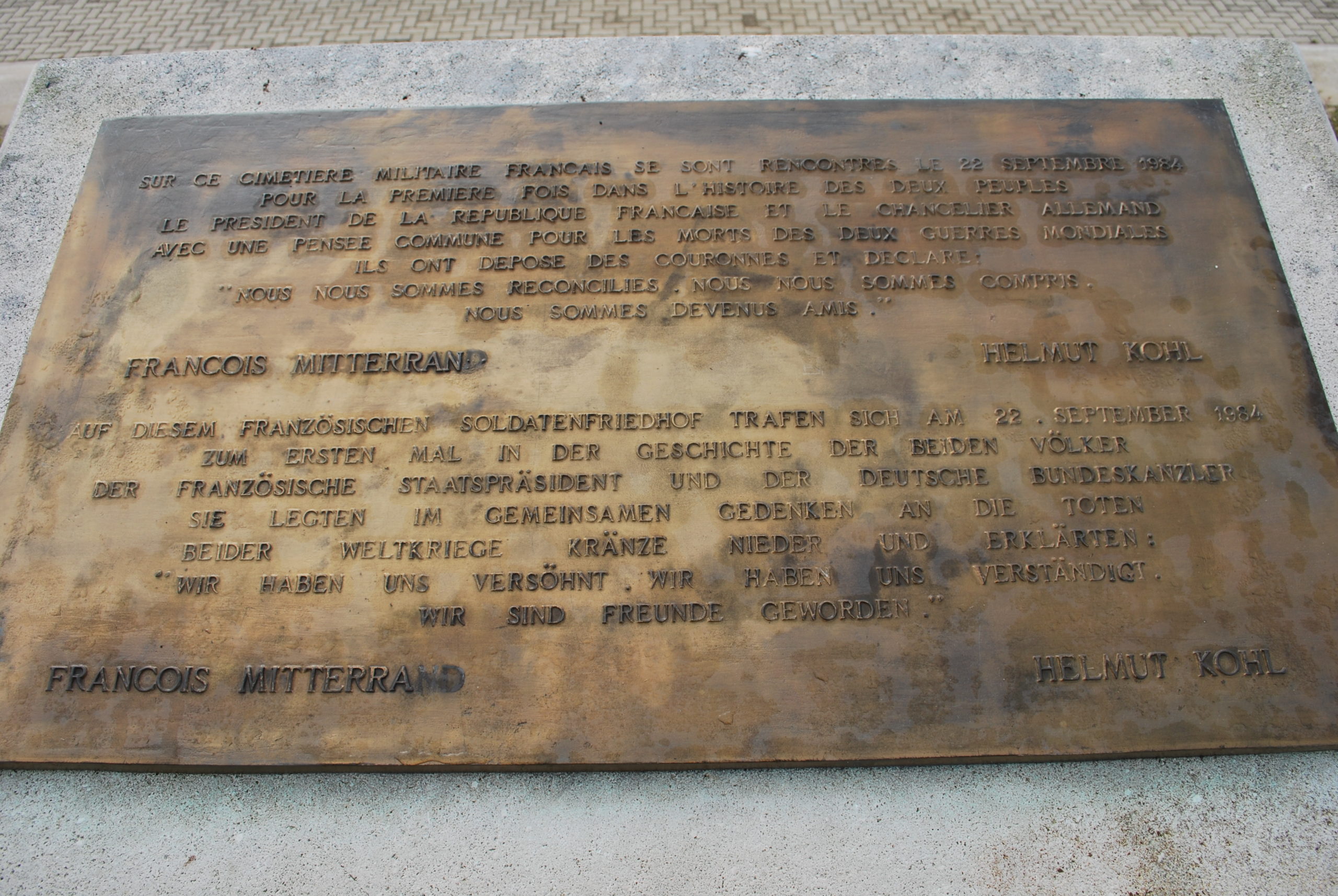 Plaque commémorative