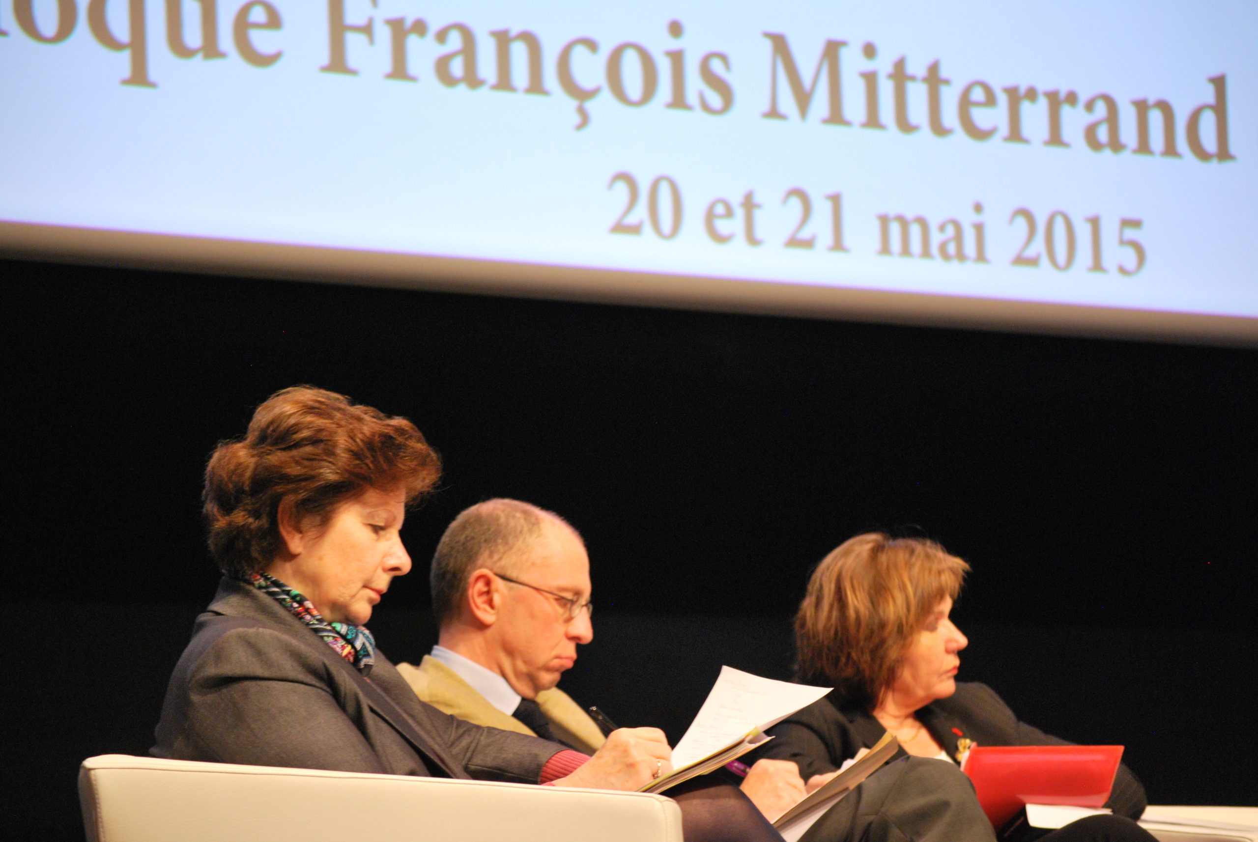 Anne de Tinguy, Frédéric Bozo et Nicole Gnesotto