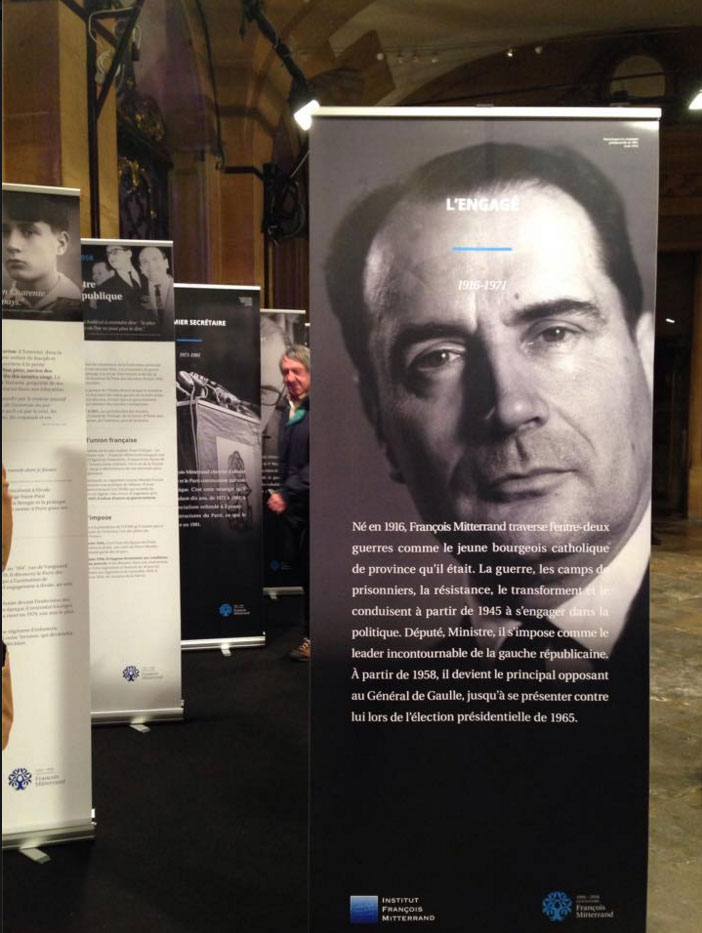 Le panneau François Mitterrand  Le panneau François Mitterrand