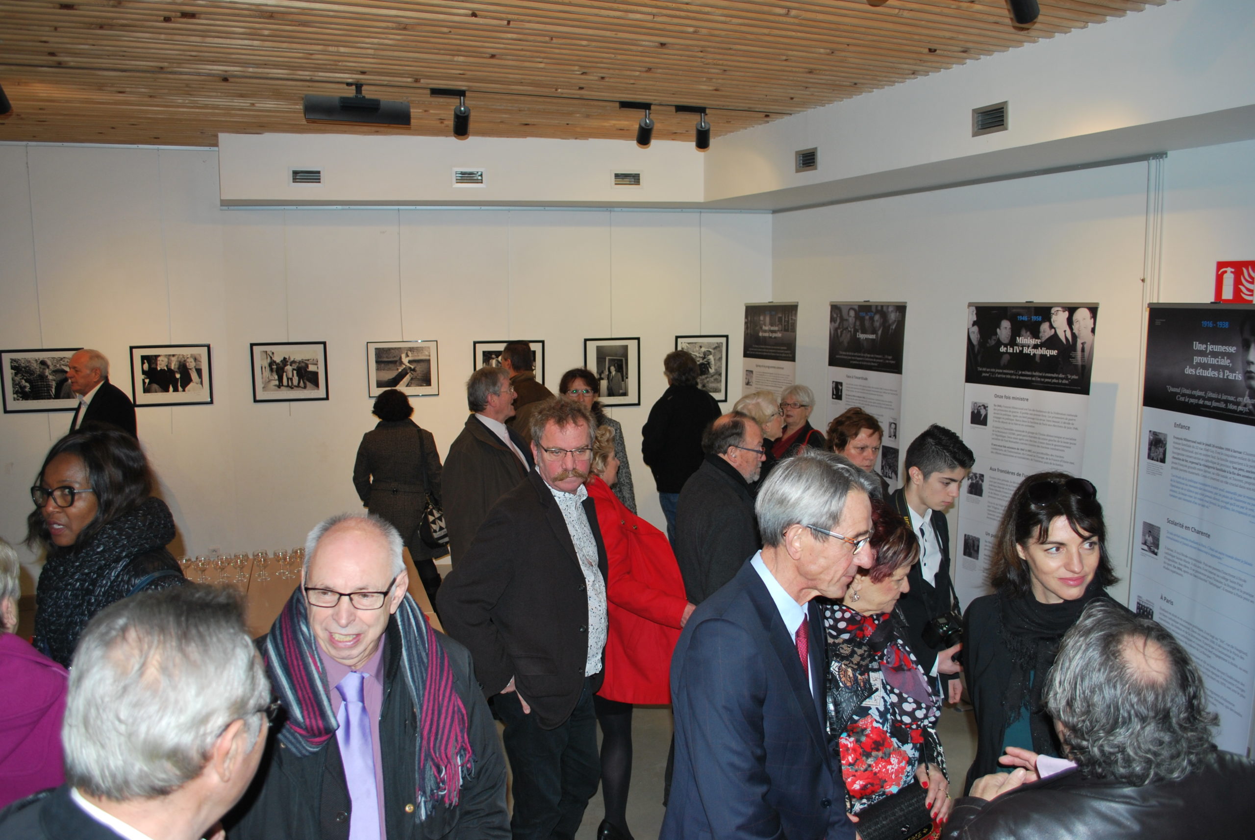 Inauguration de l'Exposition François Mitterrand Inauguration de l'Exposition François Mitterrand