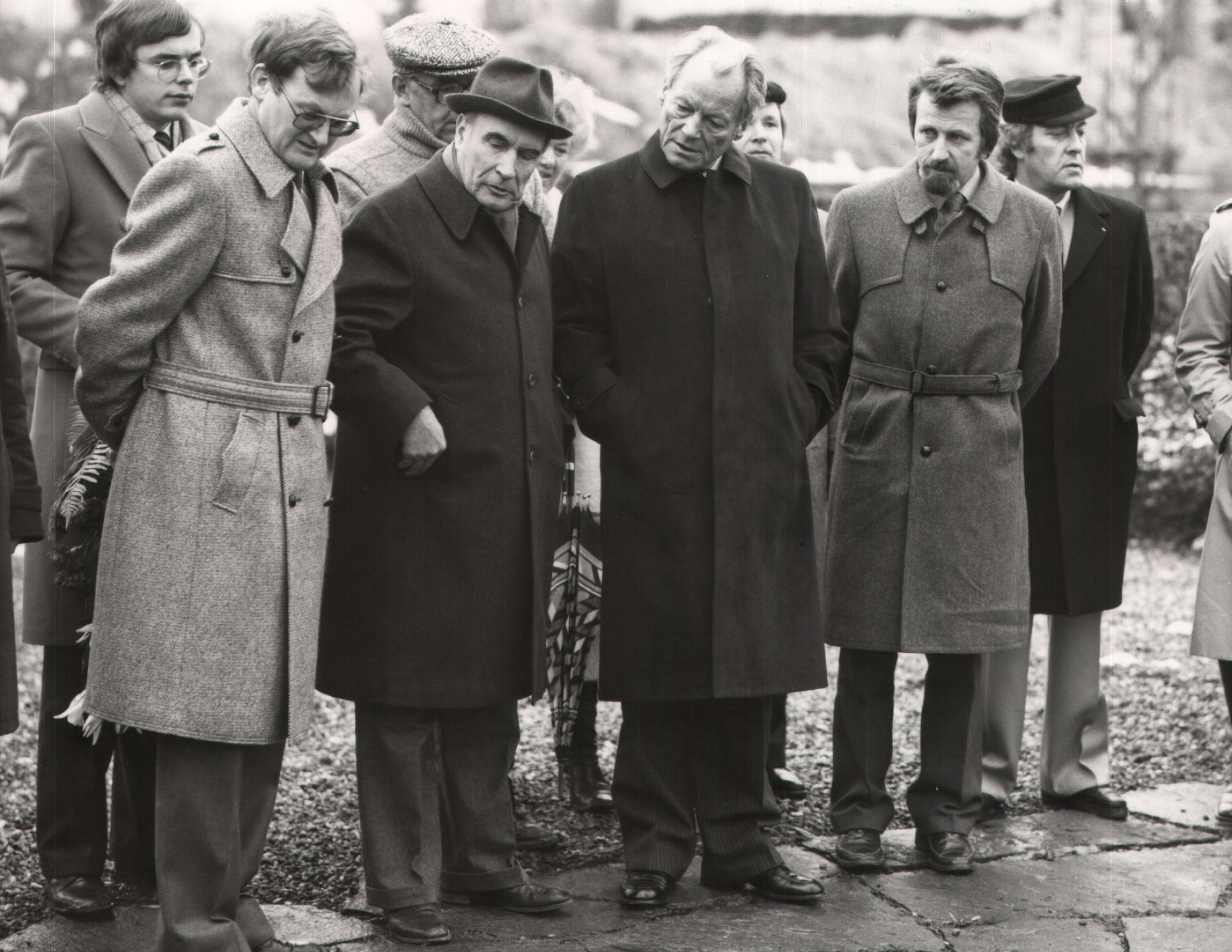 François Mitterrand et Willy Brandt François Mitterrand et Willy Brandt