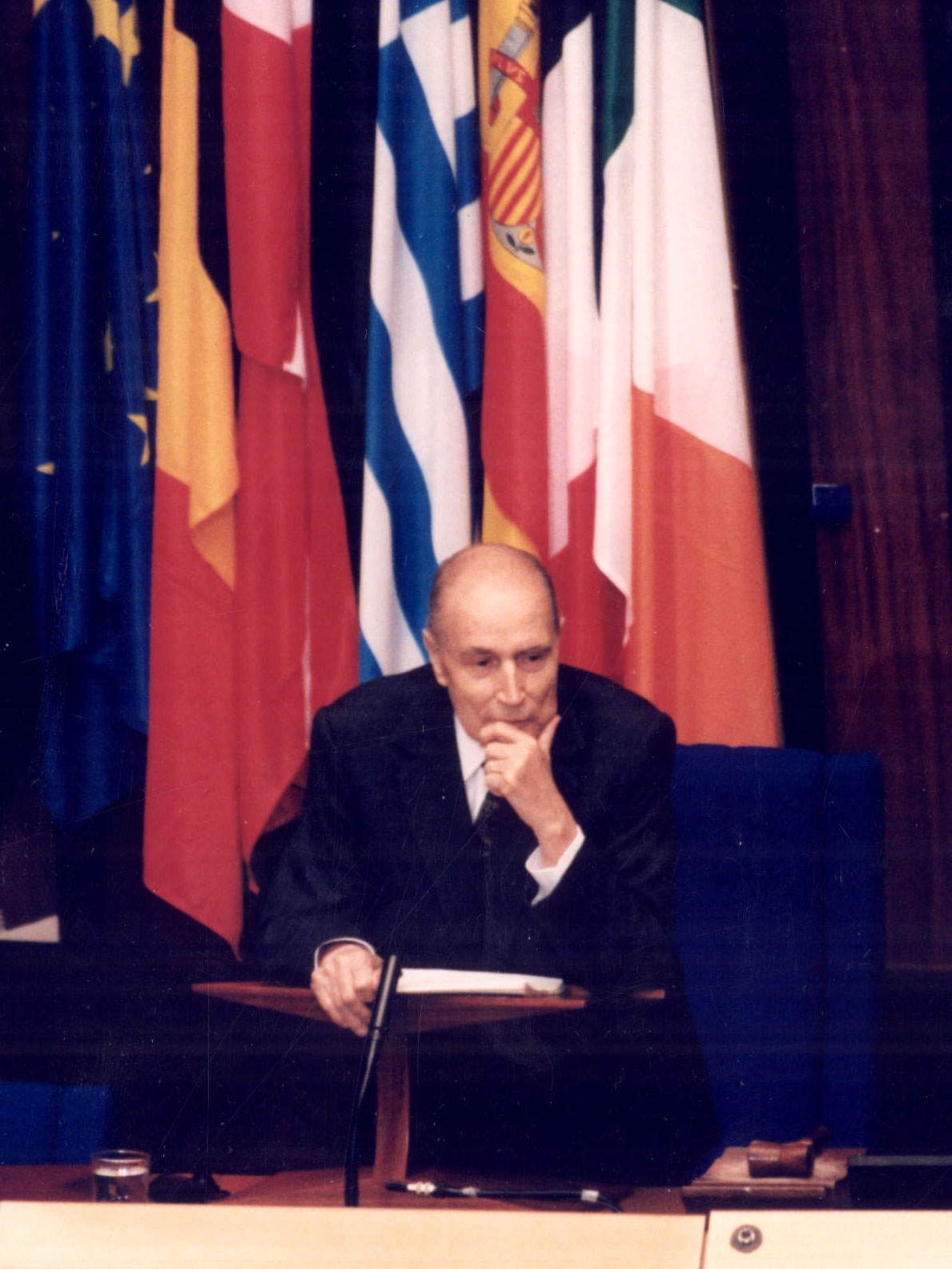 Le Président François Mitterrand