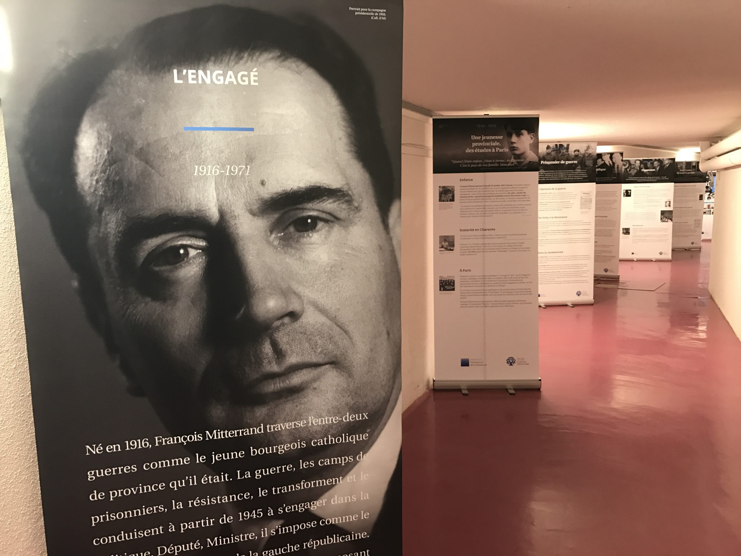 François Mitterrand, l'exposition