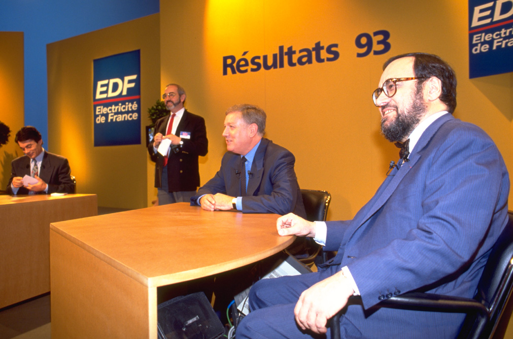 Gilles Ménage, Président d'EDF & Jean Bergougnoux, Directeur général
