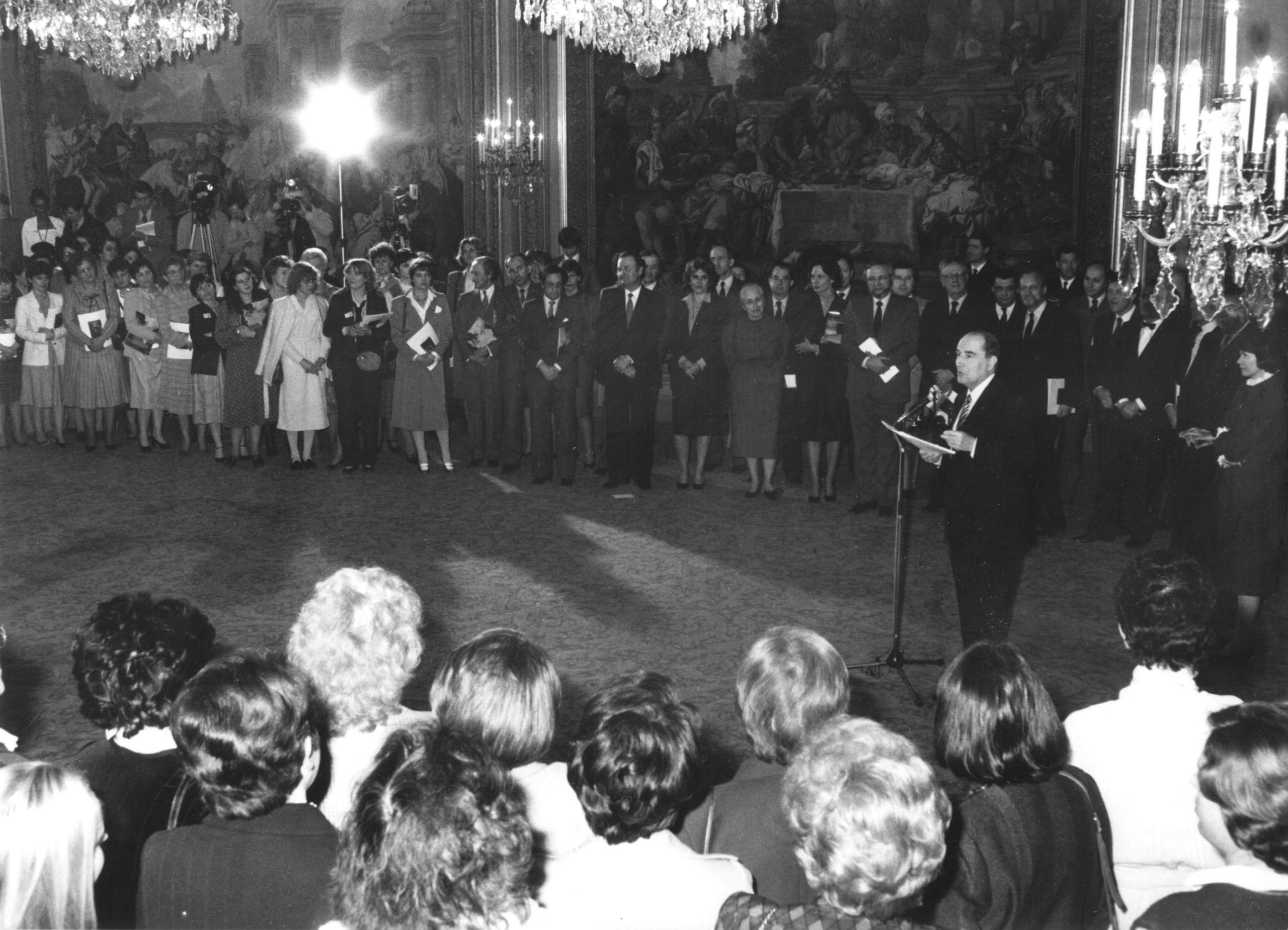 Discours de François Mitterrand 