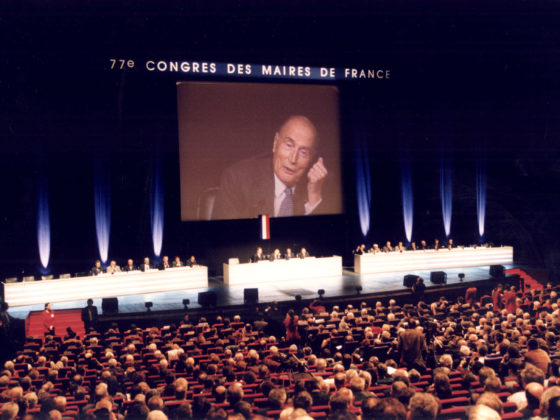 Intervention du Président François Mitterrand lors du 77e Congrès des Maires de France