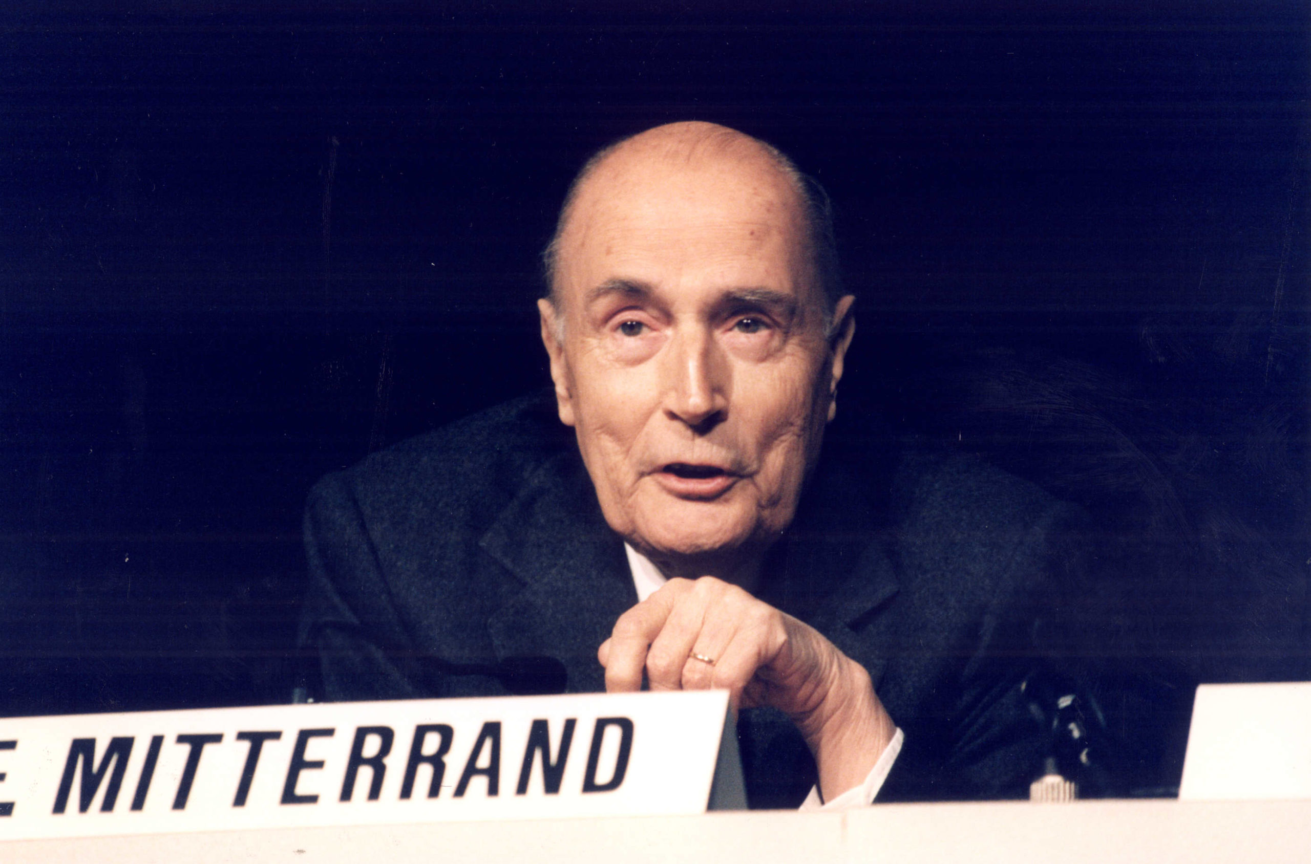 Intervention du Président François Mitterrand lors du 77e Congrès des Maires de France