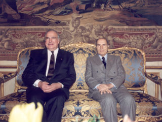 Entretien avec Helmut KOHL, Chancelier de RFA
